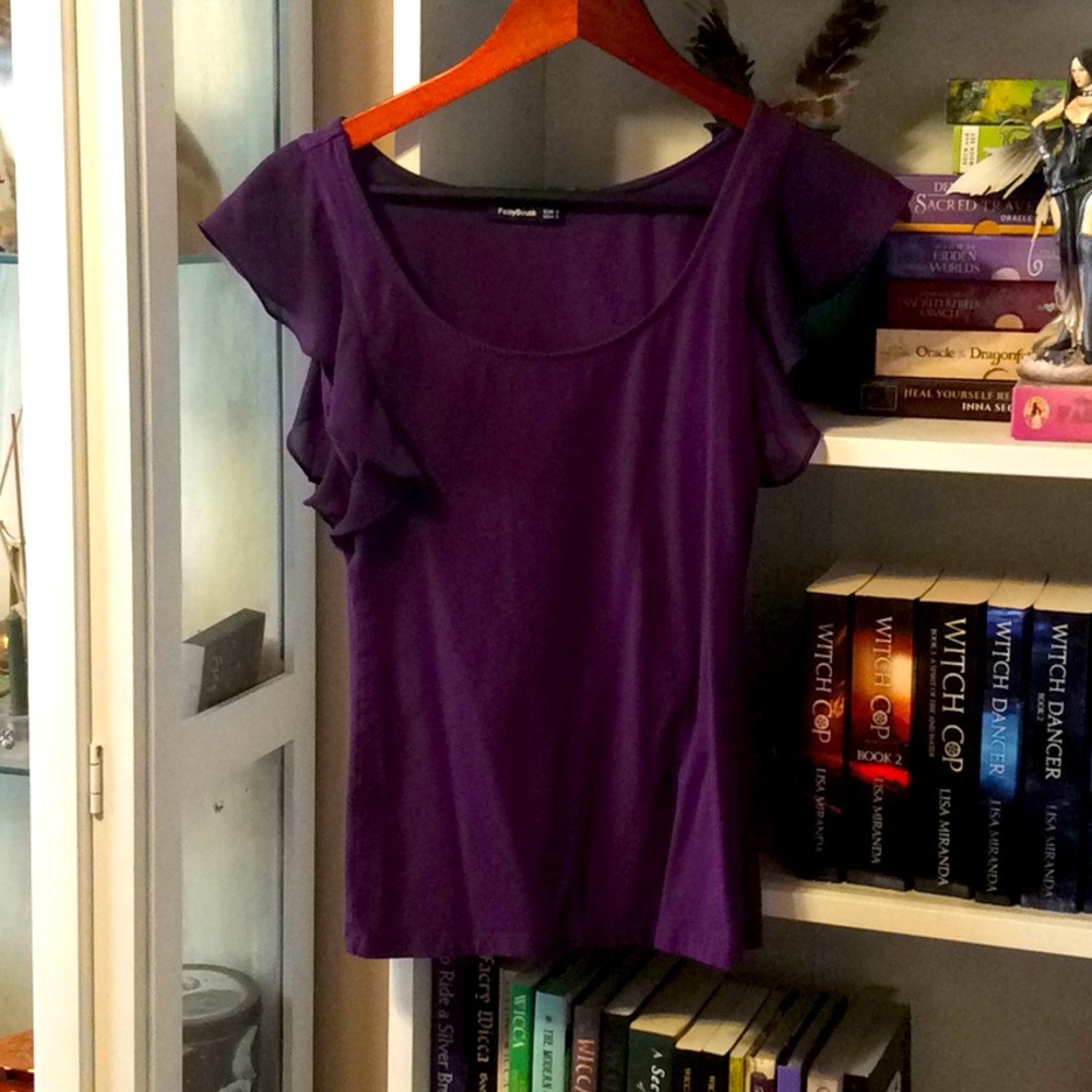 Patty Boutik flutter-sleeve blouse